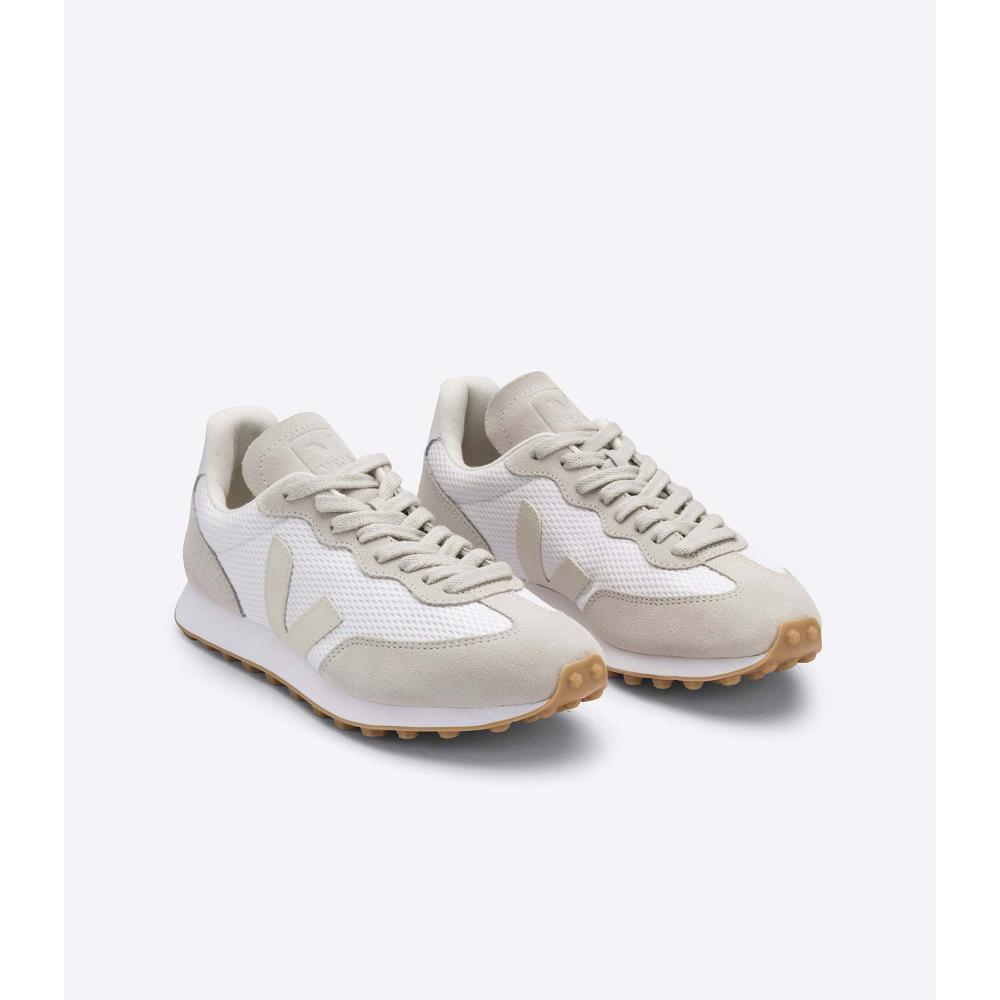 Veja RIO BRANCO ALVEOMESH Futócipő Női White/Beige | HU 423YXF